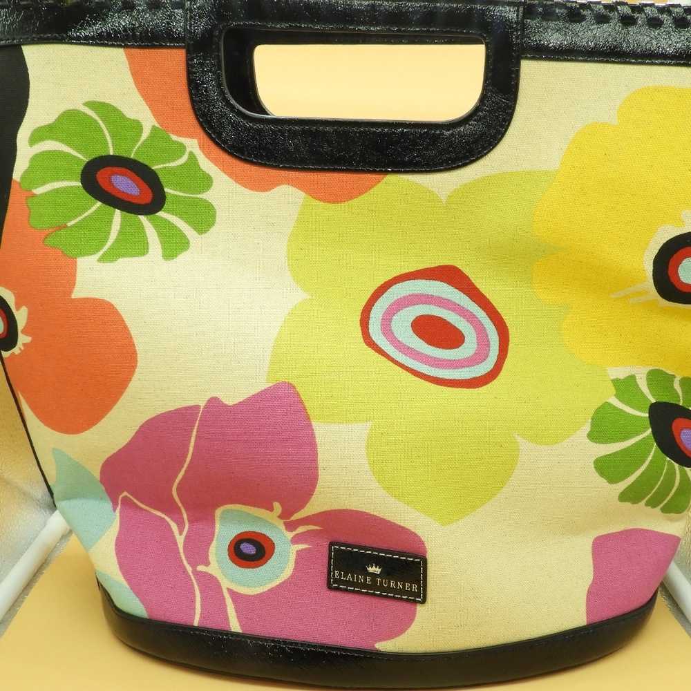 Elaine Turner Multi Grass Tote